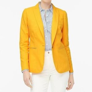 NWT J.Crew Factory Linen Holland Blazer NWT